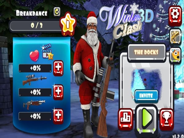 Game bắn súng ông già Noel
