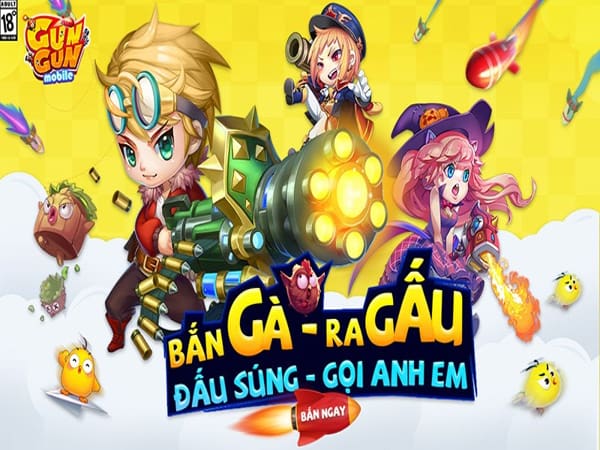 Game bắn súng tọa độ - Gun Gun Mobile