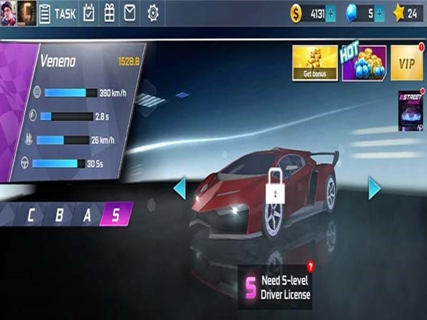 Đường đua trong game đua xe đường phố như thế nào