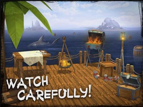Nhiệm vụ chính trong game sinh tồn trên biển Online Survival