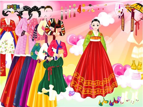 Game thời trang bạn gái Hàn Quốc