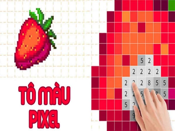 Game vui tô màu theo số