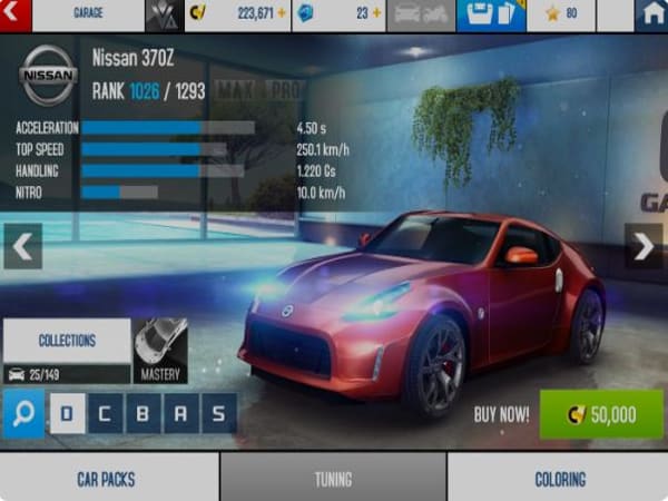 Các xe nên mua trong Asphalt 8