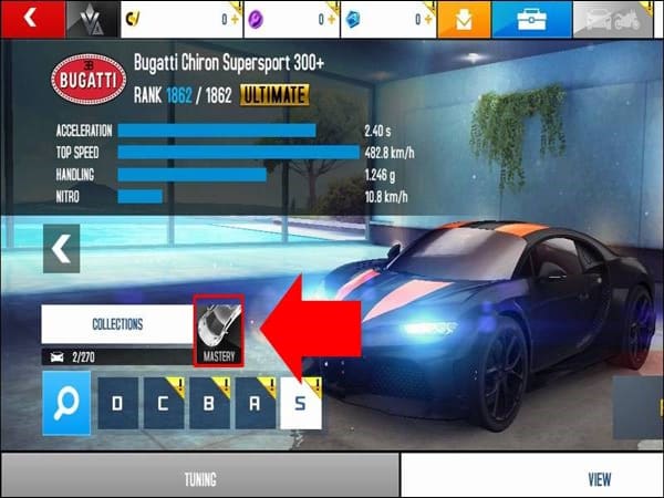 Cách bạn xe trong Asphalt 8