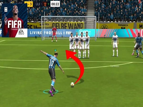 FIFA 20 Mobile có hệ thống điều khiển mượt mà, dễ dàng thao tác